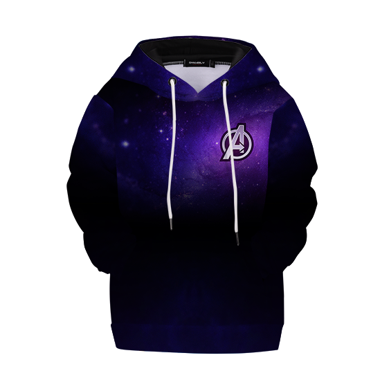 Sweat à Capuche Enfant Avengers Marvel Violet Galaxie