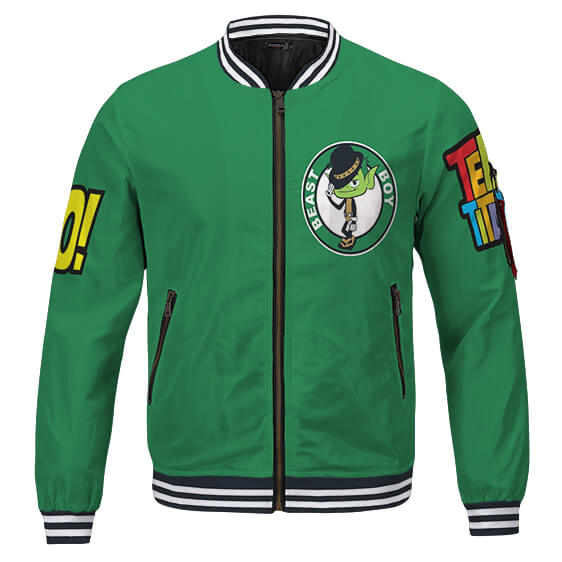Beast Boy Vert Teen Titans Go Veste Varsity