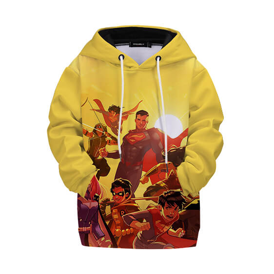 Superman Justice League Héros Sweat à Capuche Enfant