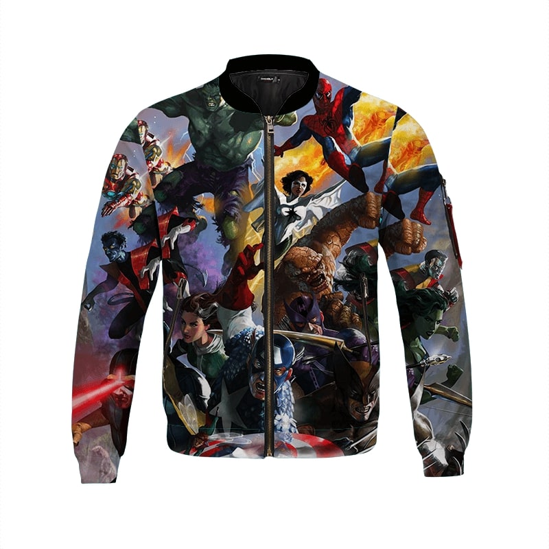 Veste Bomber Super-Héros Marvel Avengers