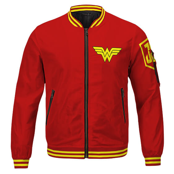 Wonder Woman Veste Bomber Héroïne DC Comics